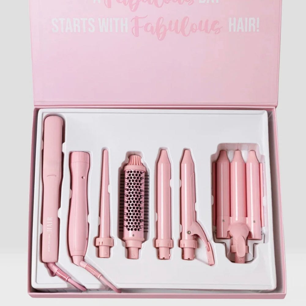 5 in 1 Multitasker Hair Set - Pink (1 unit) – MyWholesaleFashion.com