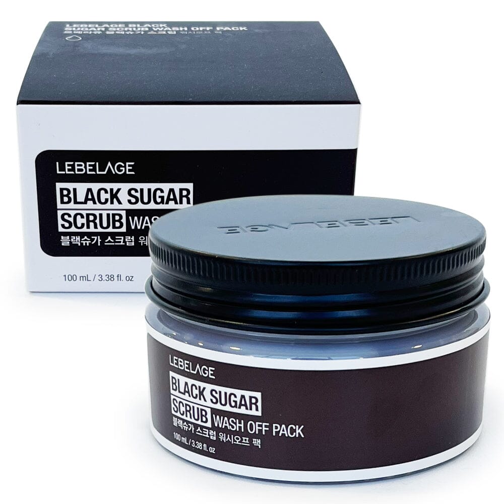 LEBELAGE Black Sugar Scrub Wash Off Pack 100ml