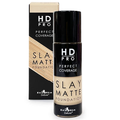 HD Pro Perfect Coverage Slay Matte Foundation- Light Ivory (6 units)