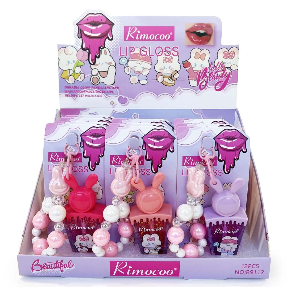 Lip Gloss With Bag Charm 3008 (12 units) – MyWholesaleFashion.com
