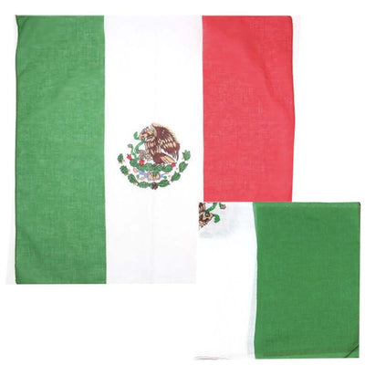 Mexico Flag Cotton Bandana 3978 (12 units)