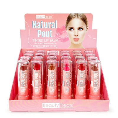 Natural Pout Tinted Lip Balm (24 units)