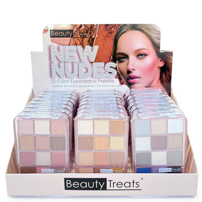 New Nude 12 Color Eyeshadow Palette (24 units)