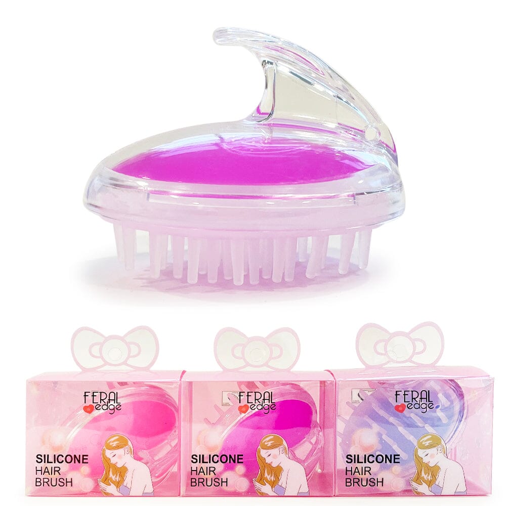 Silicone Hair Brush (12 units)