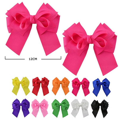 Assorted Color Hair Bows 1122R (24 units)