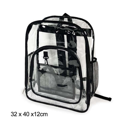 Clear Transparent PVC Backpack (1 unit)