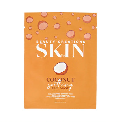 COCONUT SOOTHING FACE MASK (10 units)