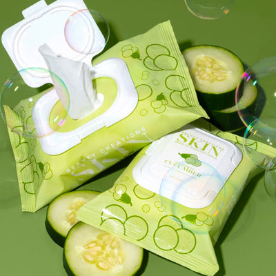 CUCUMBER SOOTHING MAKEUP REMOVER WIPES (6 units)
