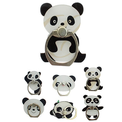 Cute Panda Phone Ring Holder 0553R6 (12 units)