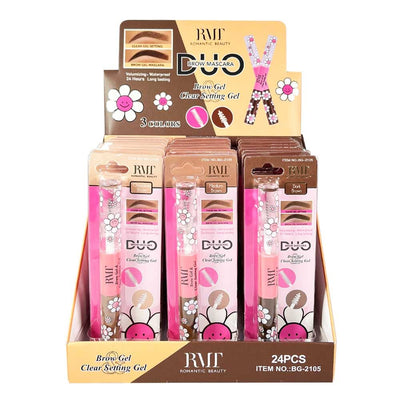 DUO Brow Tint & Clear Setting Gel (24 units)