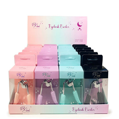 Eyelash Curler 4 Color Assorted (24 units)