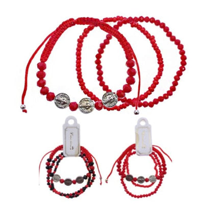 Fashion Beads Bracelets 0297R2 (12 units)