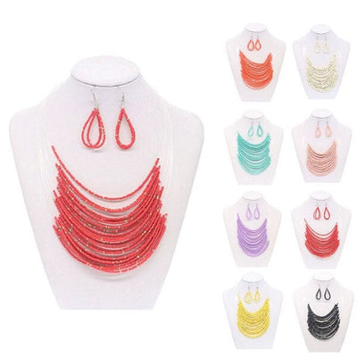 Fashion Necklaces Set 1055 (12 units)