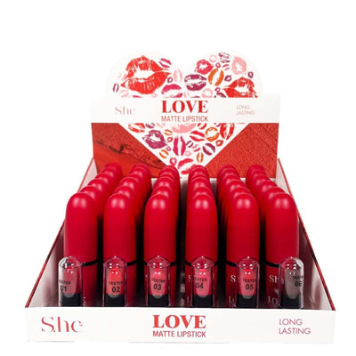 Love Matte Lipstick 900A (36 units)