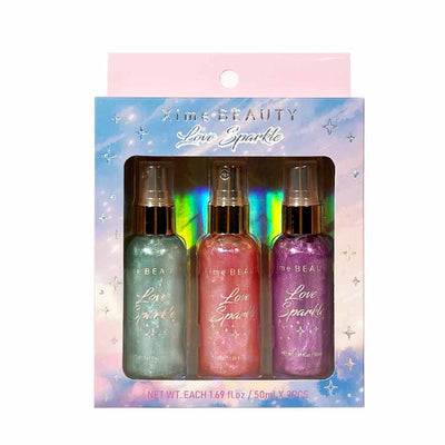 Love Sparkle Body Shimmer Spray 3PC Set (6 units)