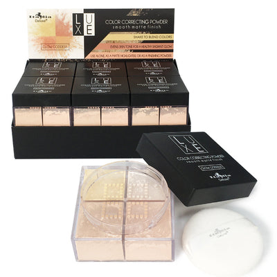 Luxe Glow Goddess Color Correcting Powder (12 units)