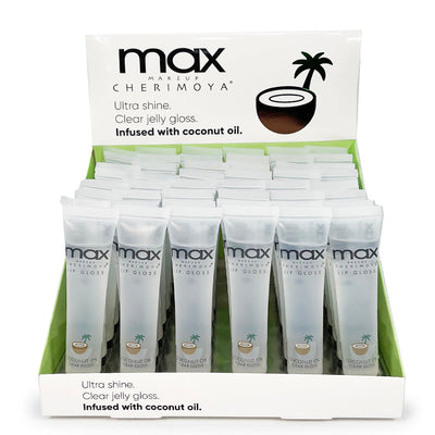 Max Lip Gloss Infused With Coconut Oil Lip Gloss (48 units)