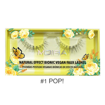 Natural Effect Bionic Vegan Faux Lashes - Pop! (1 unit)