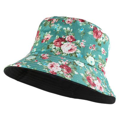 Reversible Flower Print Bucket Hat I (1 unit)