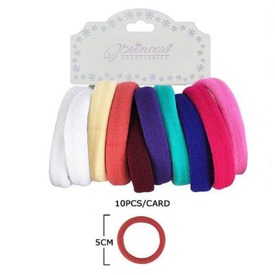 10 PC Elastic Hair Band 011D1 (12 units)