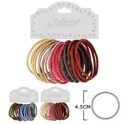 24 PC Rubble Hair Band 016S (12 units)