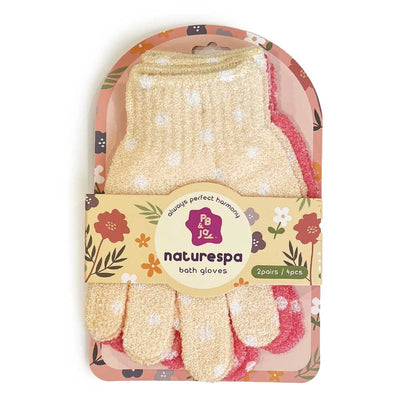 2PCS Naturespa Bath Gloves (2 units)