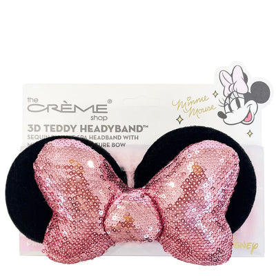 3D Teddy Headyband™ In "Princess Pink" (1 unit)