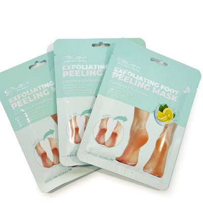 3Pairs Exfoliating Foot Peeling Mask - LEMON (1 unit)