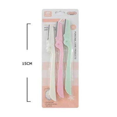 3PC Eyebrow Razor 5018 (12 units)