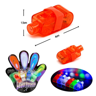 4PC Laser Finger Ring Toy 660 (12 units)