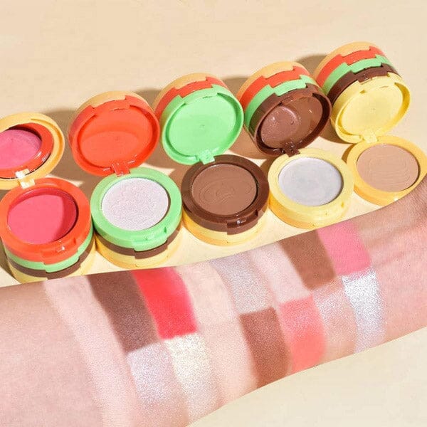 5 in 1 Hamburger Face Palette 8