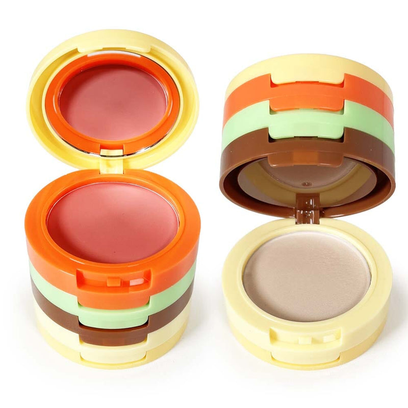5 in 1 Hamburger Face Palette
