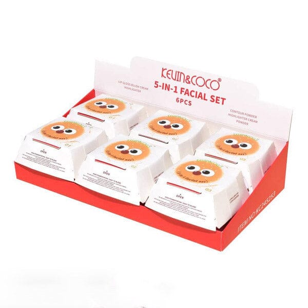 5 in 1 Hamburger Face Palette 9