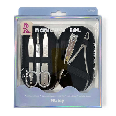 5PCS Manicure Set With Case (1 unit)