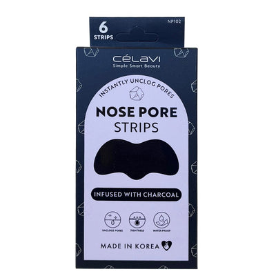 6PCS Nose Strips - BLACK (6 units)