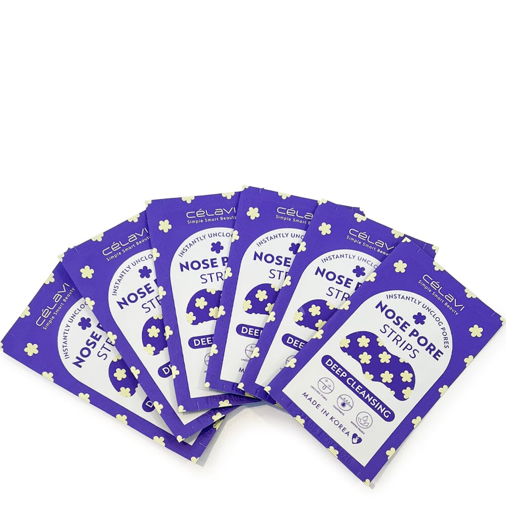 6PCS Deep Cleansing Nose Strips - BLUE (6 units