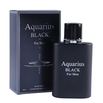 AQUARIUS BLACK SPRAY COLOGNE FOR MEN 100ML (1 unit)