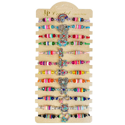 Assorted Charm Bracelets 4024 (12 units)
