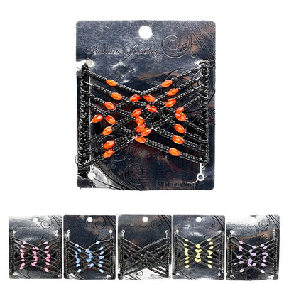 Bead Stretch Magic Hair Comb J638AS (12 units)