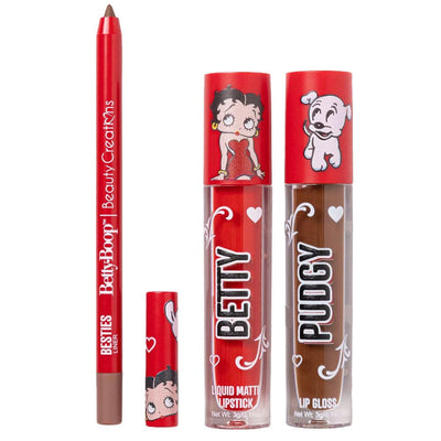 Betty Boop "Besitos" Lip Trio (1 unit)