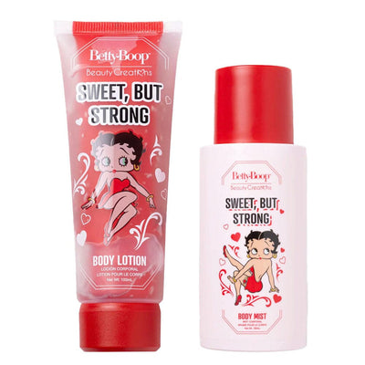 Betty Boop "Sweet, But Strong" Body Mist and Lotion Set (1 unit)