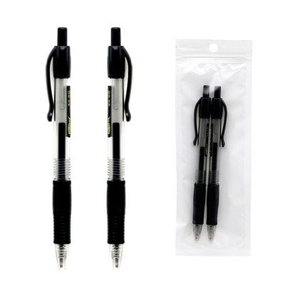 Black Gell 2PC Pen 210BK (12 units)