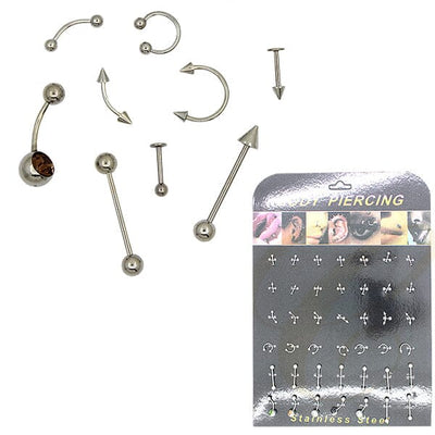 Body Piercing 42PC Jewelry 0685 (1 unit)