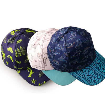Boy's Printed Baseball Cap (6 units)