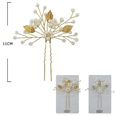 Bride Headpiece Pin 10047GS (12 units)