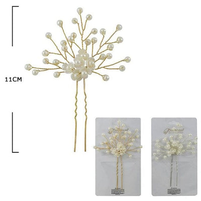 Bride Headpiece Pin 10048GS (12 units)