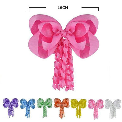 Bright Tone Layered Hair Bow 26515K (12 units)