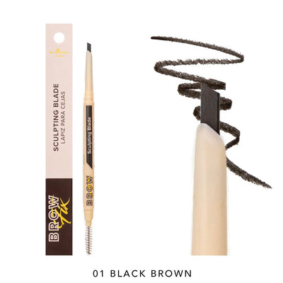 Brow Fix Sculpting Blade - 01 Black Brown (12 units)