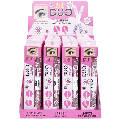 Brow & Lash Duo Clear Mascara (24 units)