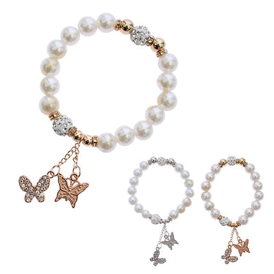 Butterfly Charm Bracelets 1668GS (12 units)